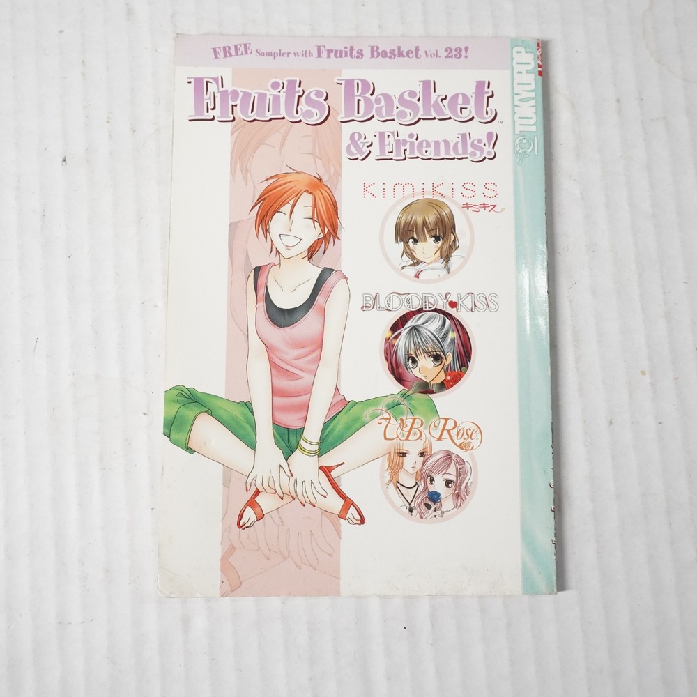 Tokyopop Fruits Basket & Friends Manga Sampler Teen OS Pink Shojo Promo Booklet